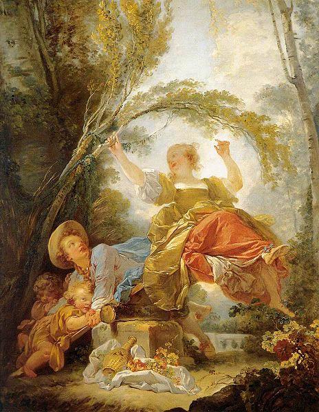 Jean-Honore Fragonard The See-Saw china oil painting image
